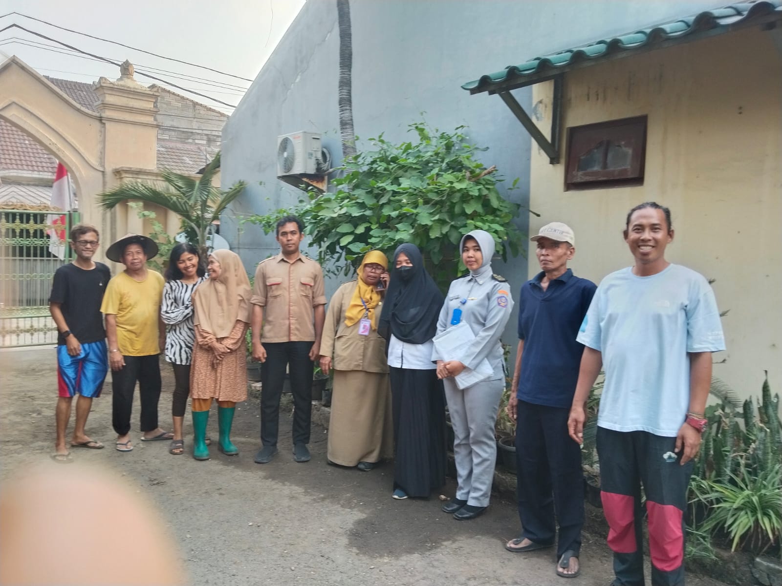 Kunjungan Suku Dinas KPKP Kecamatan Cakung