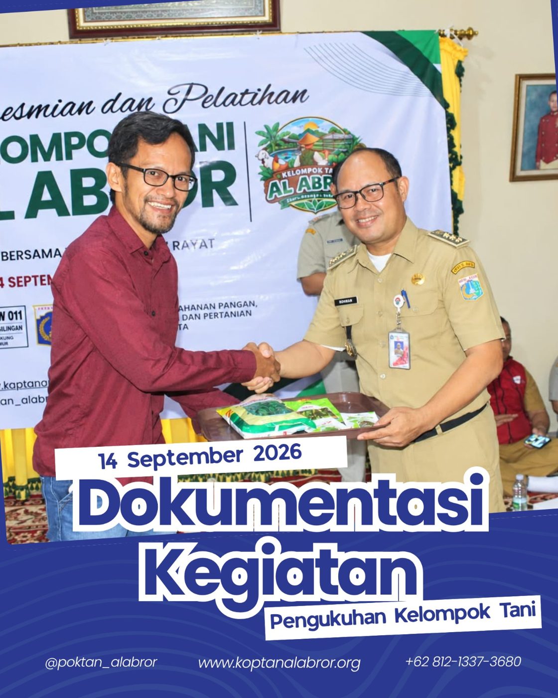 Peresmian & Pelatihan Poktan Al Abror