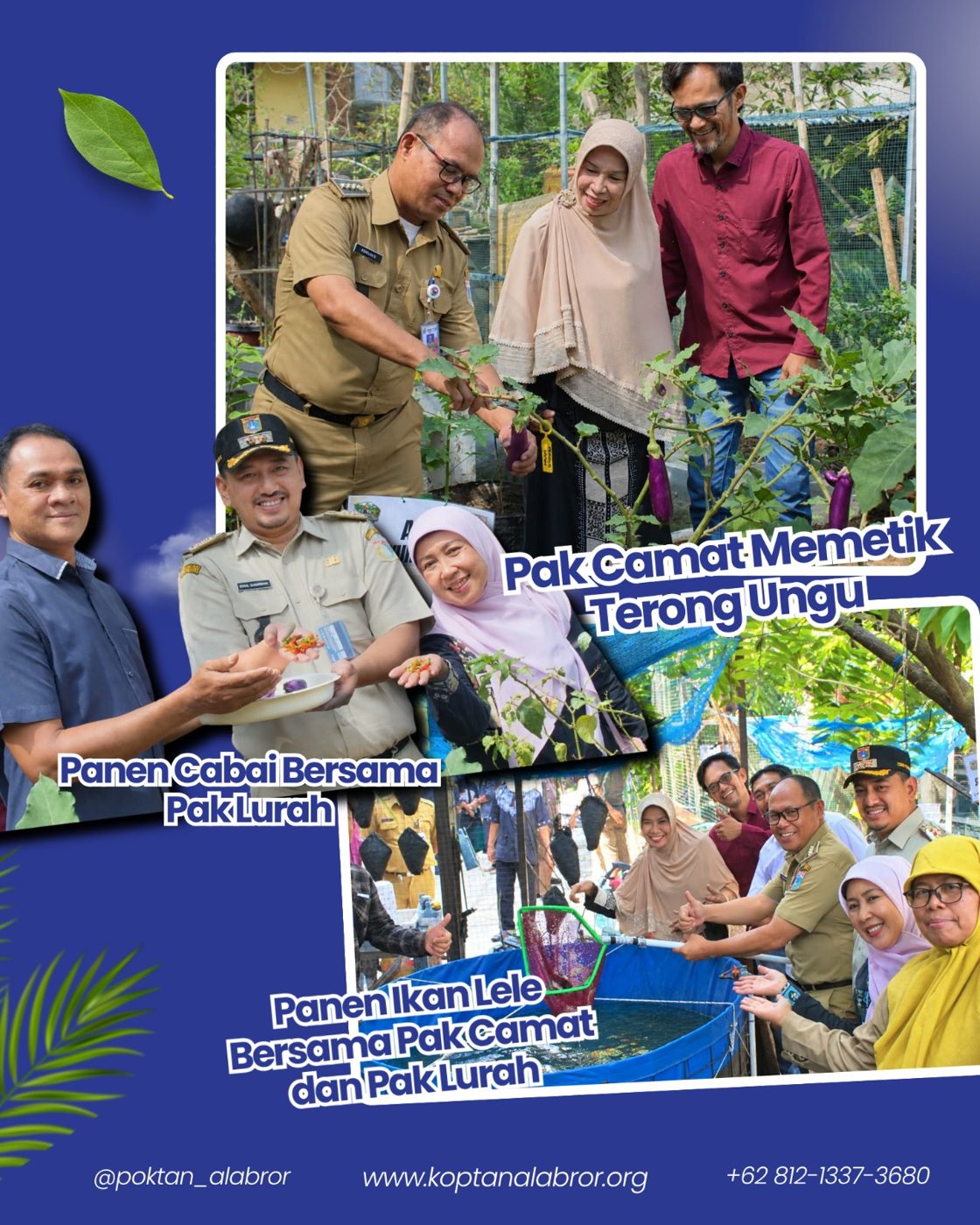 Panen Bersama Pejabat